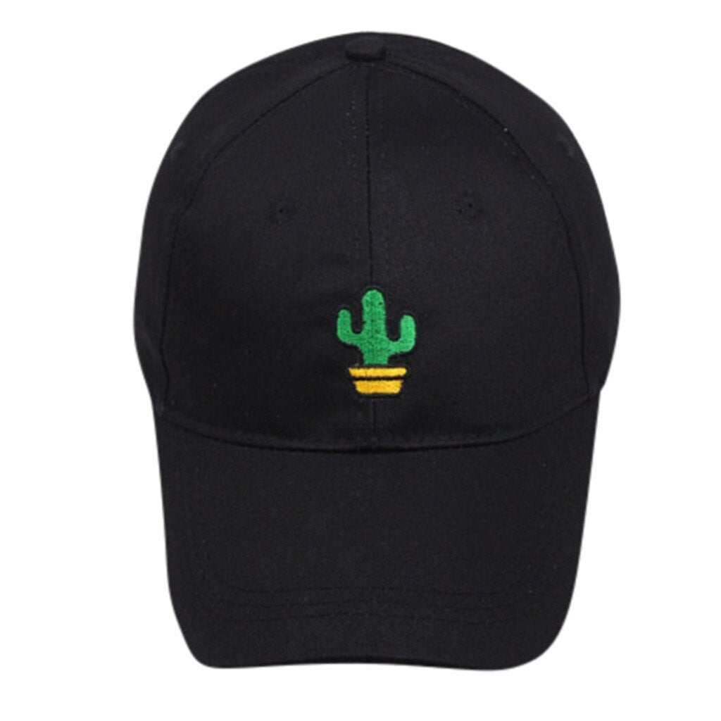 Cactus Embroidered Baseball Cap