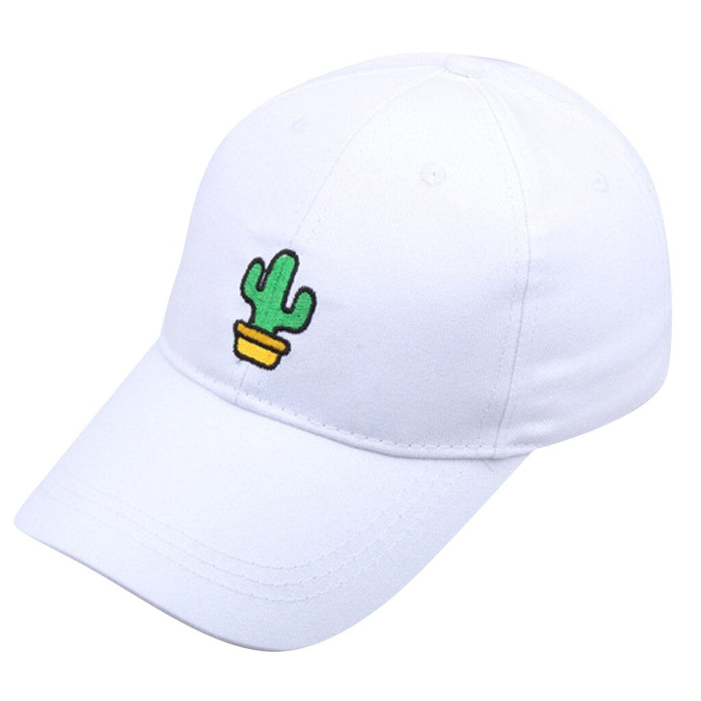 Cactus Embroidered Baseball Cap